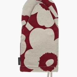 Marimekko Pieni Unikko Ovenmitten Red