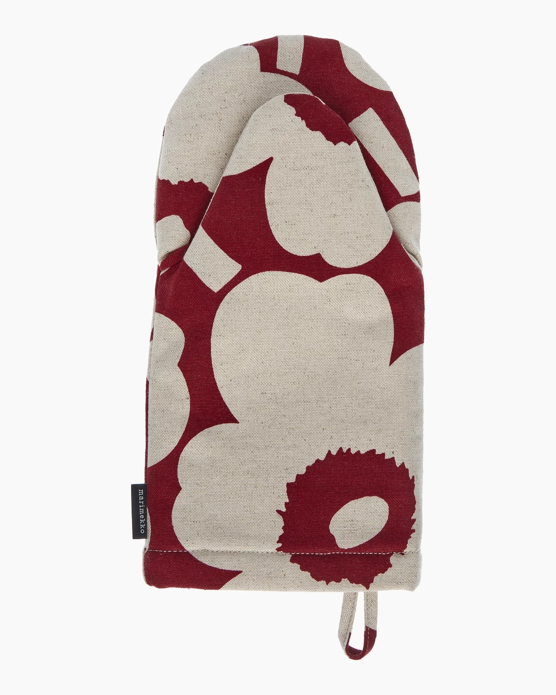 Marimekko Pieni Unikko Ovenmitten Red 1 Marimekko Pieni Unikko Ovenmitten Red