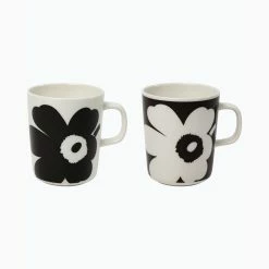 Marimekko Oiva / Juhla Unikko Mugs
