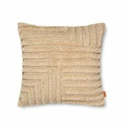 Ferm Living Crease Wool Cushion