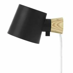 Normann Copenhagen Rise Wall Lamp -Vitra Shop 502007 rise wall lamp black 1
