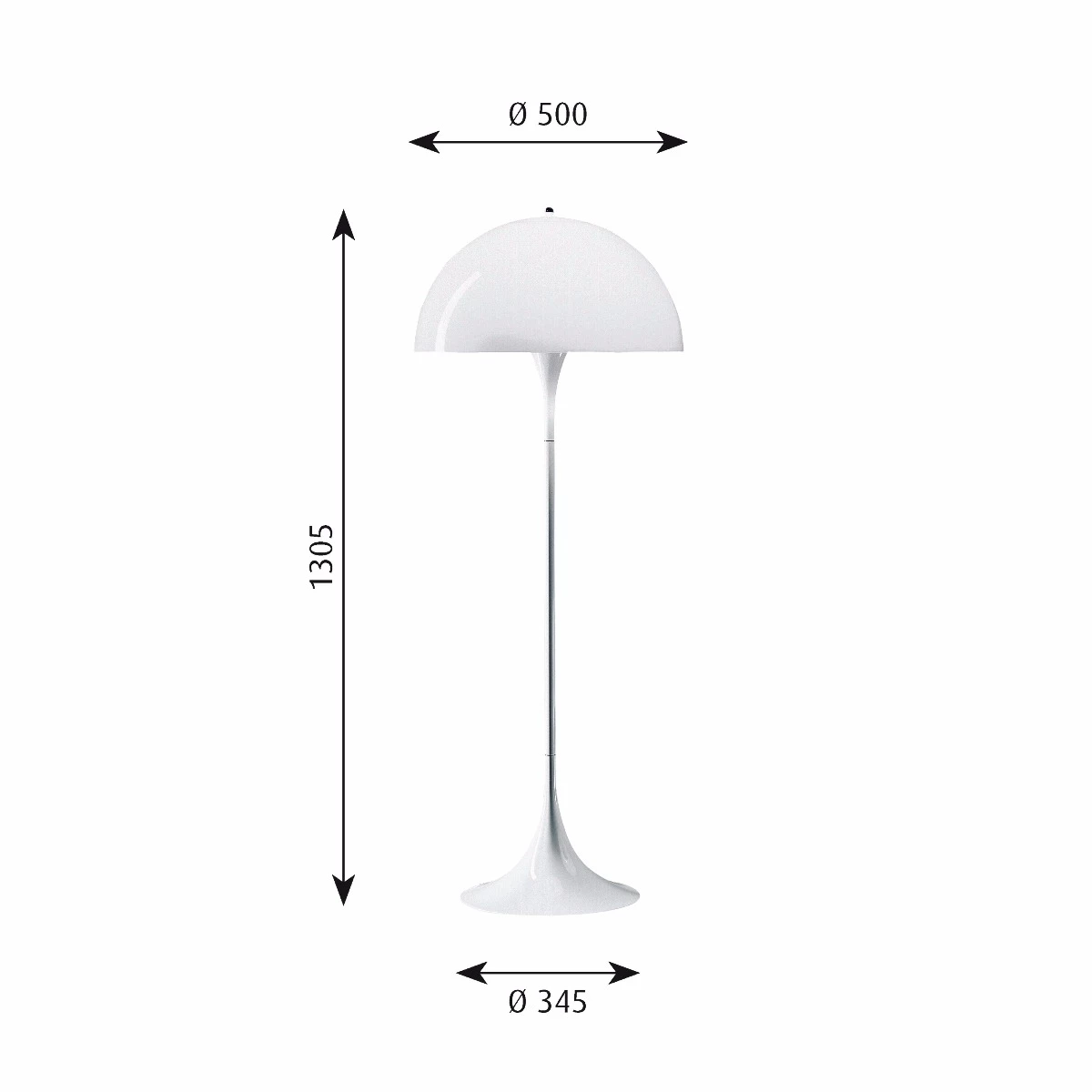 Louis Poulsen Panthella Floor Lamp 4 Louis Poulsen Panthella Floor Lamp - Image 4