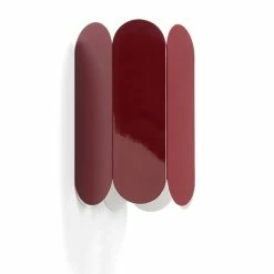 Hay Arcs Wall Shade 16 Hay Arcs Wall Shade -Vitra Shop AB227 A837 Arcs Wall Sconce auburn red 2