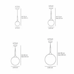 Artemide Castore Pendant Light -Vitra Shop Artemide Castore Pendant Light 3