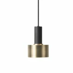 Ferm Living Collect Pendant Light With Disc Shade – Black Socket