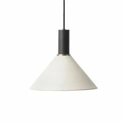 Ferm Living Collect Pendant Light With Cone Shade – Black Socket