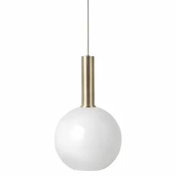Ferm Living Collect Pendant Light With Sphere Opal Shade