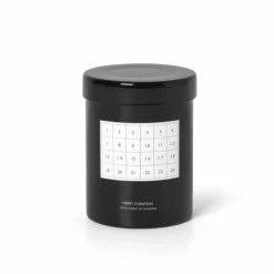 Ferm Living Black Scented Calendar Candle