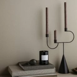 Ferm Living Black Scented Calendar Candle -Vitra Shop Ferm Living Scented Calendar Candle Balck Lifestyle2