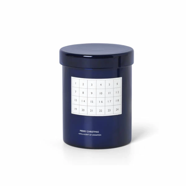 Ferm Living Blue Scented Calendar Candle 1 Ferm Living Blue Scented Calendar Candle