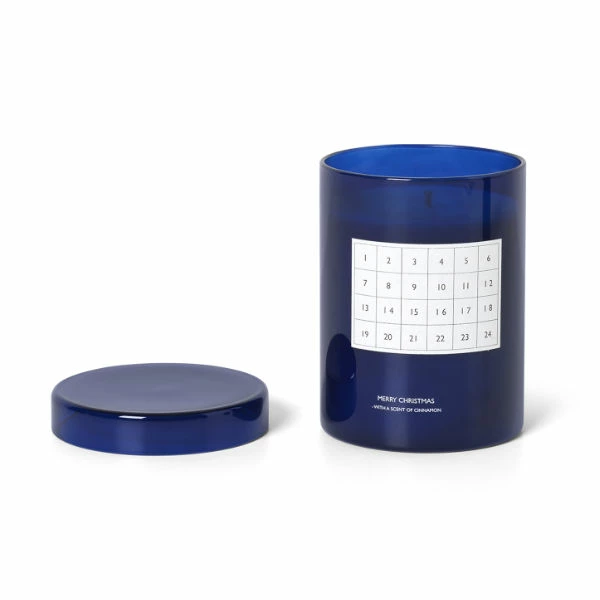 Ferm Living Blue Scented Calendar Candle 2 Ferm Living Blue Scented Calendar Candle - Image 2