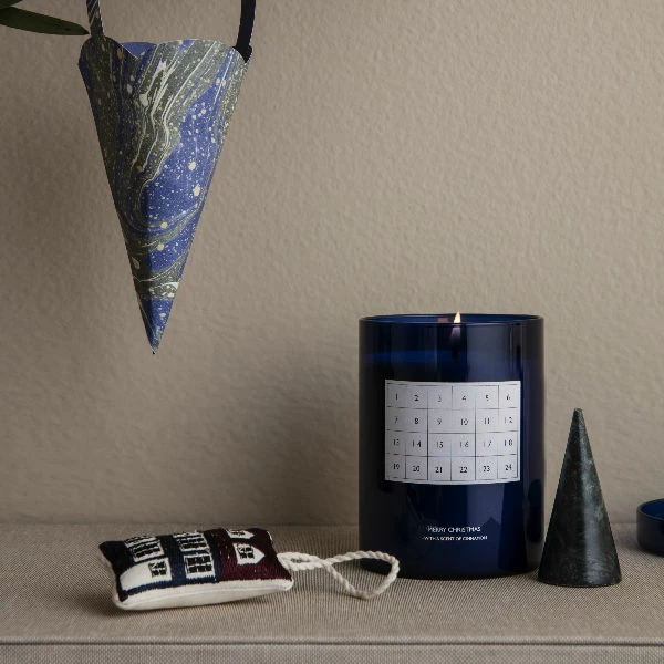 Ferm Living Blue Scented Calendar Candle 3 Ferm Living Blue Scented Calendar Candle - Image 3