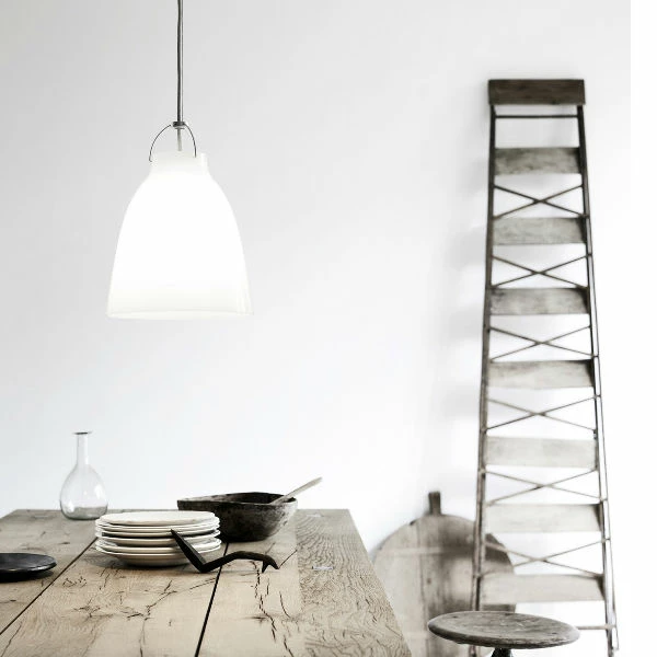 Fritz Hansen Caravaggio Opal P0 Pendant Light 2 Fritz Hansen Caravaggio Opal P0 Pendant Light - Image 2