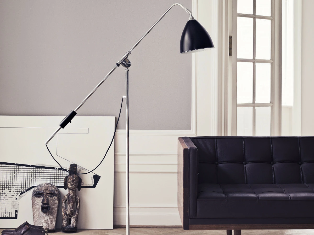 Gubi Bestlite BL4 Floor Lamp Chrome 2 Gubi Bestlite BL4 Floor Lamp Chrome - Image 2