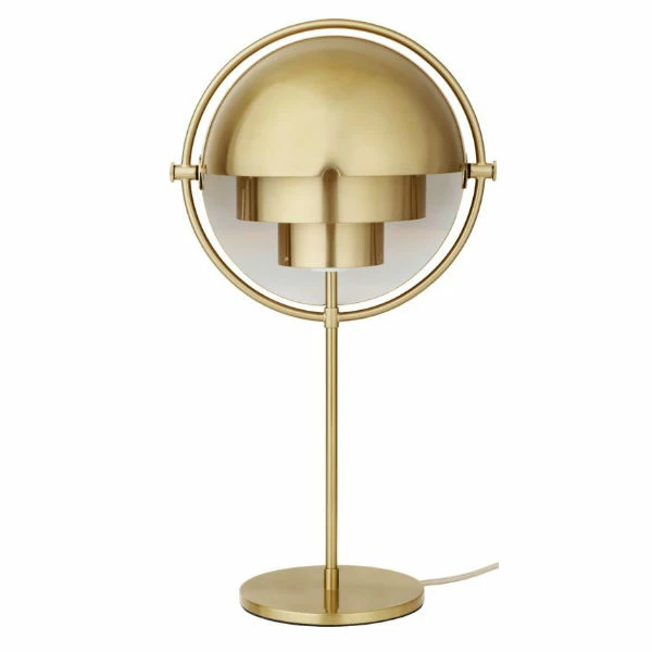 Gubi Multi-Lite Table Lamp – Brass Base 1 Gubi Multi-Lite Table Lamp – Brass Base