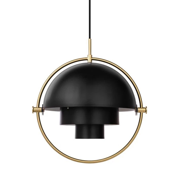Gubi Multi-Lite Pendant Light Brass 1 Gubi Multi-Lite Pendant Light Brass