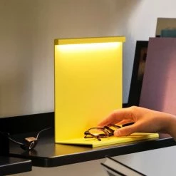 Hay LBM Table Lamp -Vitra Shop LBM Table Lamp titanium yellow 2