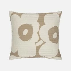 Marimekko Unikko Cushion Beige