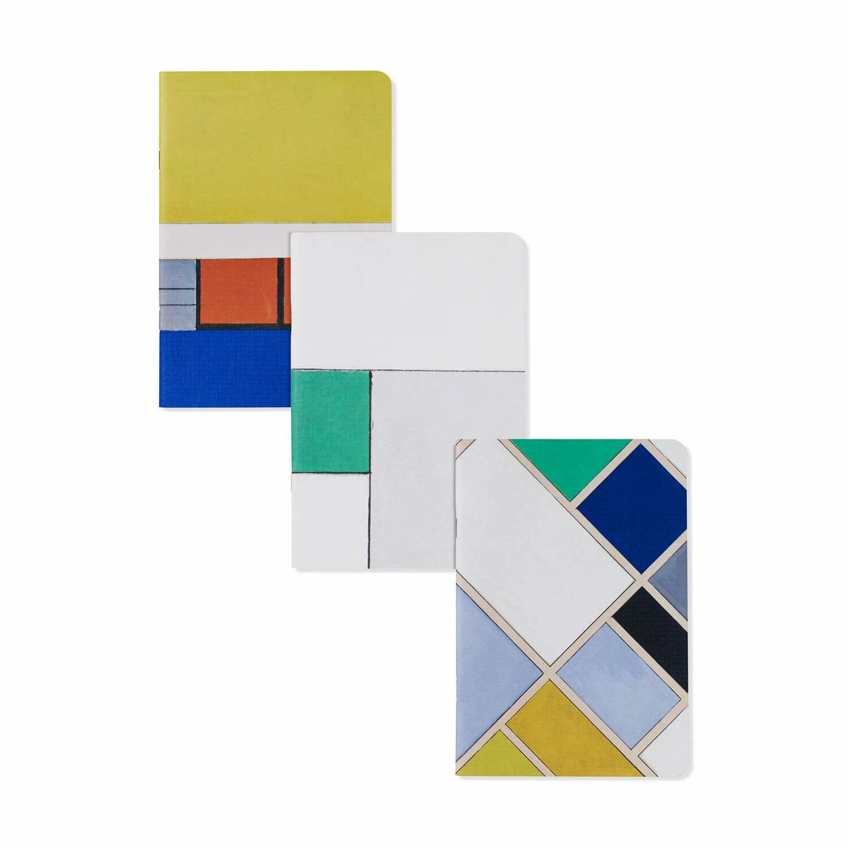 MoMA De Stijl Notebook Set Of 3 2 MoMA De Stijl Notebook Set Of 3 - Image 2