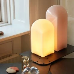 Hay Parade Table Lamp -Vitra Shop Parade Table Lamp 240 shell white 320 blush pink 2