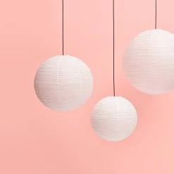 Hay Rice Paper Shade Round Ø60 -Vitra Shop Rice Paper Shade Family 1