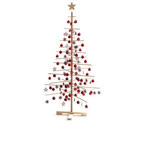 Minima. Wooden Christmas Tree 2 Minima. Wooden Christmas Tree - Image 2