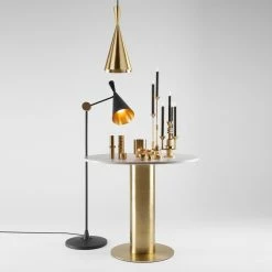 Tom DixonBeat Floor Lamp Black 7 Tom DixonBeat Floor Lamp Black -Vitra Shop Tom Dixon Beat Floor Lamp Lifestyle 2