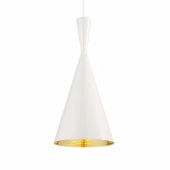 Tom DixonBeat Pendant Light Tall -Vitra Shop Tom Dixon Beat Tall Pendant White