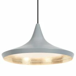 Tom Dixon Beat Pendant Light Wide -Vitra Shop Tom Dixon Beat light grey