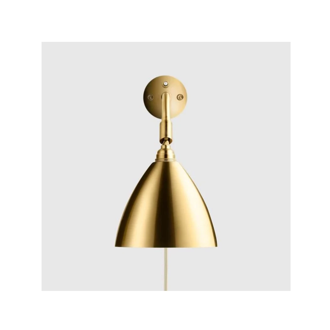 Gubi BL7 Wall Lamp Brass 1 Gubi BL7 Wall Lamp Brass