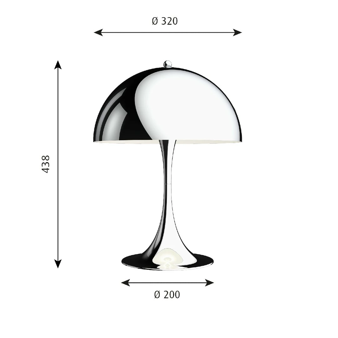 Louis Poulsen Panthella 320 Table Lamp 4 Louis Poulsen Panthella 320 Table Lamp - Image 4