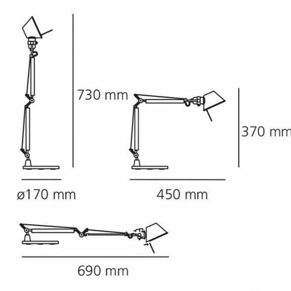 Artemide Tolomeo Micro Lamp 5 Artemide Tolomeo Micro Lamp - Image 5