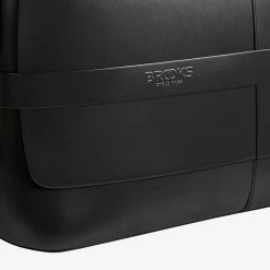 Brooks England Barbican Leather Bag -Vitra Shop barbican 15l black 3 4 cr1