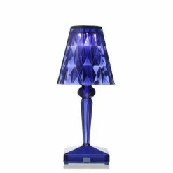 Kartell Battery Portable Table Lamp -Vitra Shop battery blue