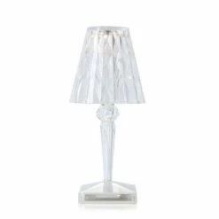 Kartell Battery Portable Table Lamp -Vitra Shop battery crystal