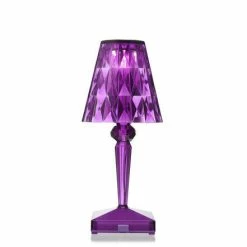 Kartell Battery Portable Table Lamp -Vitra Shop battery purple