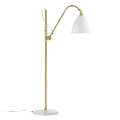 Gubi BestLite BL3M Floor Lamp Brass Base 8 Gubi BestLite BL3M Floor Lamp Brass Base -Vitra Shop bl3m floor lamp brass with white shade