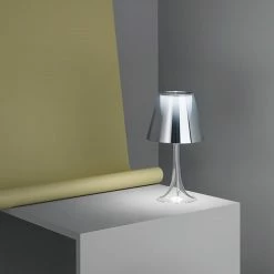 Flos Miss K Table Lamp -Vitra Shop cs missk aluminised silver existenzminima