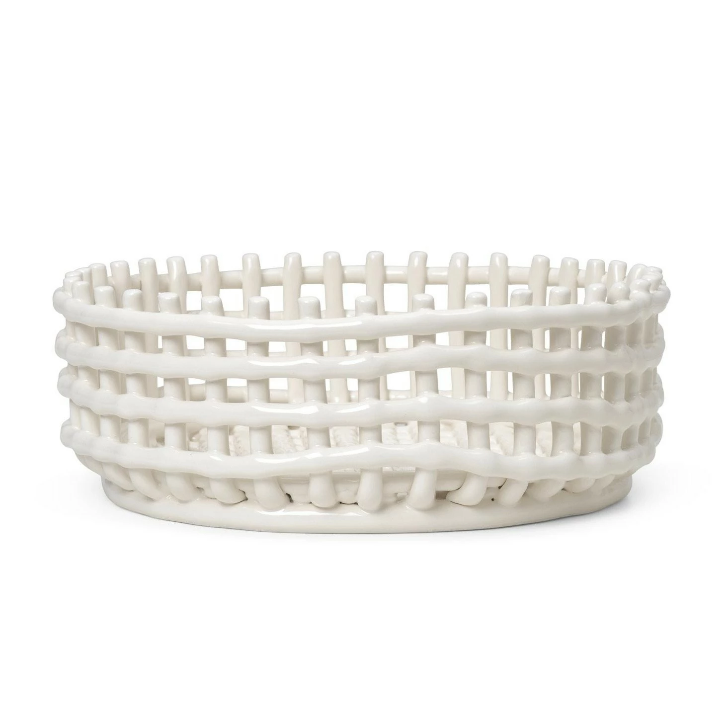 Ferm Living Ceramic Basket 1 Ferm Living Ceramic Basket