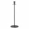 Ferm Living Hoy Casted Candle Holder Black