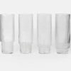 Ferm Living Ripple Long Glasses Set Of 4