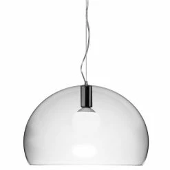 Kartell FL/Y Pendant Light -Vitra Shop fly clear 1 2