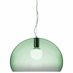Kartell FL/Y Pendant Light -Vitra Shop fly sage green