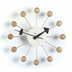 Vitra Ball Clock 12 Vitra Ball Clock -Vitra Shop nelson ball clock natural
