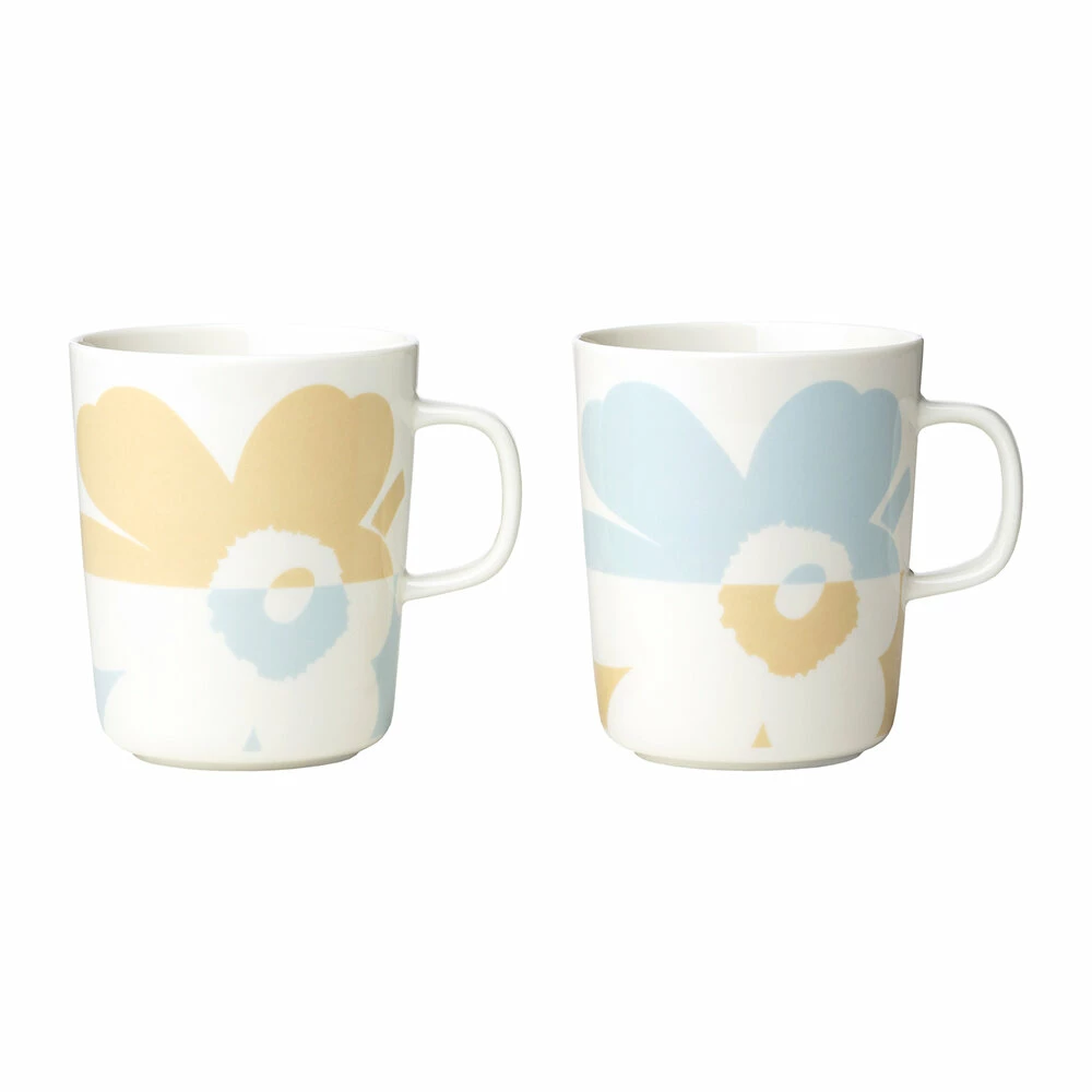 Marimekko Oiva Suur Unikko Mug Set Of 2 1 Marimekko Oiva Suur Unikko Mug Set Of 2
